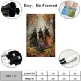 thumbnail image 2 of Generic Horror Halloween Decor Wall Art Print Three Witches In The Forest Vintage Posters Decor Autumn Beautiful Witches Forest Canvas Printing For Living Room Bedroom 8x12inch Unframed, style-3, 2 of 16