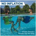 thumbnail image 3 of Silla de piscina flotante SwimWays Noodle Sling para adultos y niños, 3 of 8