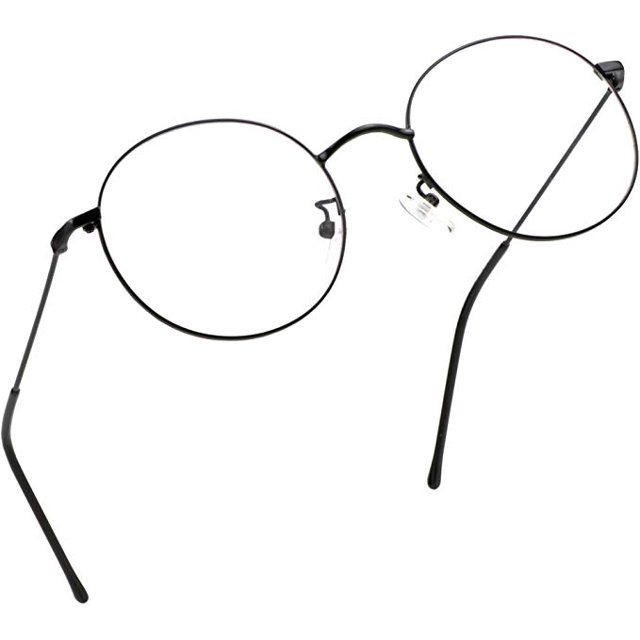 LifeArt Blue Light Blocking Computer Reading Glasses with Transparent Lens for Women/Men