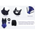 thumbnail image 3 of Asoul Gymnastics Leotards for Girls Dance Unitards Shorts Outfits Activewear,3-piece Sets，4-10Years, 3 of 9