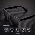thumbnail image 3 of Gafas de sol KALIYADI, unisex, polarizadas, retro, con bloqueo UV, 3 of 5