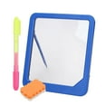 thumbnail image 2 of ziyahi Magic Drawing Pad LED Writing Board Plastic Art Magic Board Pad Children Clipboard Pen Brush Set, 2 of 9