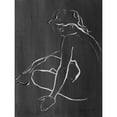 thumbnail image 3 of Loreth, Lanie 15x18 Black Modern Framed Museum Art Print Titled - Sketched in Black II, 3 of 5