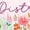 Soft Pink, variant on Easily Distracted by Peckers Chicken Farm T-Shirt, Funny Floral Farmlife Brushstroke Tee