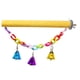 thumbnail image 2 of 2x Wooden Parrot Bird Cage Perch Stand Platform Pet Bird Platform Play Toy Salvador Perchas de soporte para loros, 2 of 6