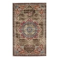 thumbnail image 3 of Unique Loom Utopia Collection Area Rug - Helios (5' 1" x 8' Rectangle Chocolate Brown/Beige), 3 of 7