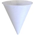 thumbnail image 1 of Genpak Cones Water Cups 4oz 4FB Rebord-Rolled Rim 118ml, 5000/CS, 1 of 2