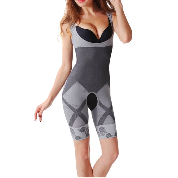 Body para adelgazar con entrepierna abierta posparto para mujer Methold FS11381-09