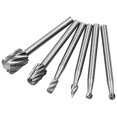 thumbnail image 4 of Lefu 6PCS HSS Multi Outil Rotatif Fraise de Routage Routeur Fraise pour la Sculpture sur Bois, 4 of 9