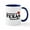 White/Navy Inside, variant on CafePress - Somebody In Texas Loves Me Mug - 11 oz Ceramic Mug - Novelty Coffee Tea Cup