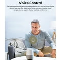 thumbnail image 4 of WiFi Thermostat, Flame Retardant Shell Remote Control Thermostat Mobile WiFi Connection Circular Interface  for Home Use, 4 of 7