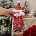 thumbnail image 1 of PEONAVET Knitted Storage Christmas Knitted Doll Gift Bag, 1 of 3