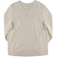 thumbnail image 2 of Alfani Mens V-Neck Wool Pullover Sweater, White, Medium, 2 of 2