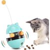 Dbzz Interactive Cat Toys Tumbler Leaking Food Ball Toys for Cat Exercise Game