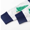 thumbnail image 4 of FRSASU Women's Christmas Sweater Reindeer Snowflake Tree Jacquard Long Sleeve Round Neck Knit Holiday Party Pullover Jumper Blue-C, 4 of 7