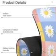 thumbnail image 4 of Yayeee Faucet Mat for Kitchen Sink 14.7" Diatomite Long Splash Guard Pad, Light Blue Daisy, 4 of 7