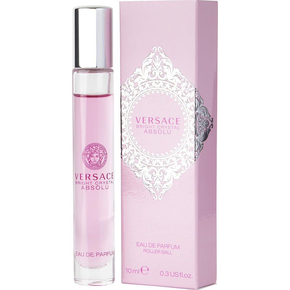 Versace Bright Crystal Absolu Women Eau De Parfum Rollerball .33 Oz