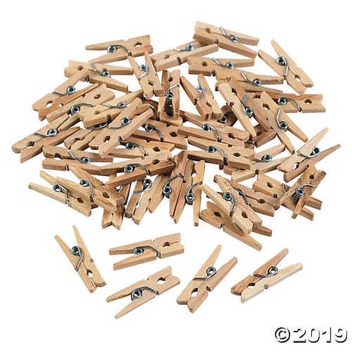Mini Clothespins