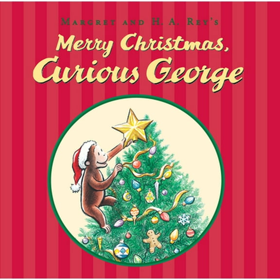 Pre-Owned Merry Christmas, Curious George: A Christmas Holiday Book for Kids (Hardcover) 054776054X 9780547760544
