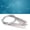 Silver - 17 inches / 43 cm, variant on Rupoun Stainless Steel Circular Knitting Needles Set 11 Sizes Crochet Tools 26 inches / 65 cm
