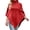 Red, variant on Odeerbi Shawl Wraps for Women 2025 Fall Winter Poncho Open Front Cape Cardigan Trendy Solid Button Cloak Lapel-Neck Knitting Coat Tops Khaki
