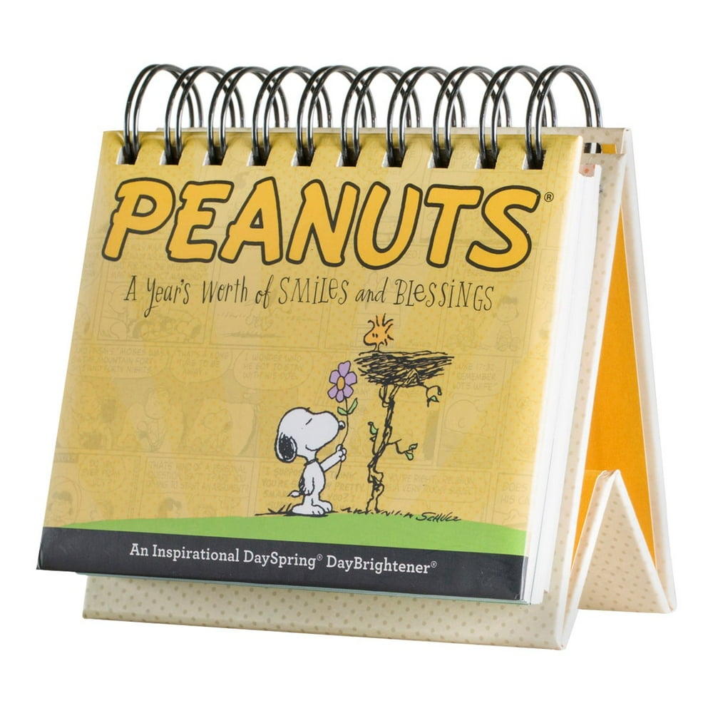 DaySpring, Peanuts, Smiles and Blessings, Perpetual Calendar Walmart