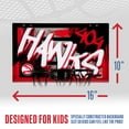 thumbnail image 4 of Franklin Sports NBA Atlanta Hawks Over the Door Basketball Hoop - Kids Indoor Basketball Hoop with Mini Basketball - NBA Fan Shop Mini Hoop for Bedroom + Office - Over the Door Mini Hoop Set, 4 of 13