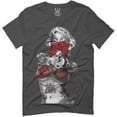 thumbnail image 5 of Marilyn Monroe Gangster Red Rose Cool Graphic Hipster Red Roses Summer for men T Shirt, 5 of 5