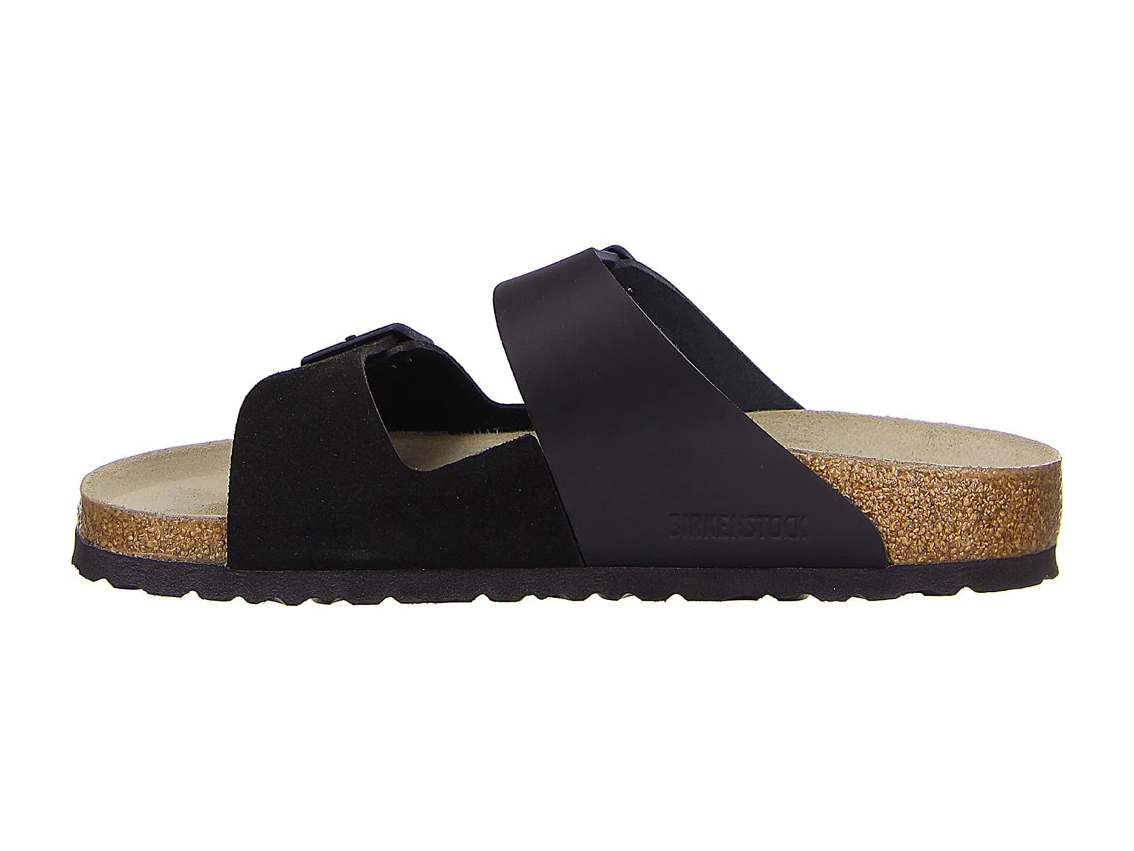 BIRKENSTOCK Arizona Split Color-Block Leather Sandals - Monochrome Chic with Premium Craftsmanship