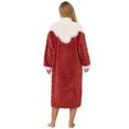 thumbnail image 3 of Robes for Women, PUTUO Womens Zipper Robe, Fuzzy Warm Soft Fluffy Zipper Housecoat, Zip Up Front Plus Size Bathrobe with Pockets, Winter Warm Sleepwear Gift for Women, 3 of 8
