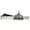 Silver, variant on Payson Utah Temple Tie Clip