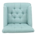 thumbnail image 6 of Medford Fabric Club Chair, Light Blue, 6 of 8