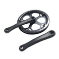thumbnail image 4 of Juego de bielas para bicicleta, plato único, juego de brazo de biela para bicicleta, cubierta doble, juego de bielas cónicas cuadradas, piezas de, 4 of 9