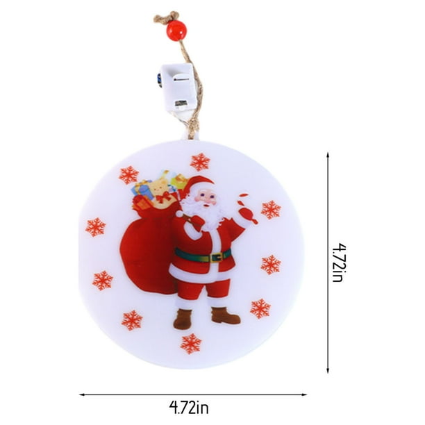 SUWHWEA Popular Christmas Tree Ornament Round Lights Funny Decorations Large Round Married Ornaments Ornaments Decoration for Xmas Wedding Shower Gift