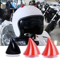 thumbnail image 3 of Cuerno Para Casco De Motocicleta, 2 Uds., Casco De Motocicleta De Plástico Suave, Cuernos Con Ventosa, Accesorios De Decoración Para Casco De Motocicleta Eigraketly VI009054-03, 3 of 5
