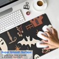 thumbnail image 4 of Long Mouse Pads for Desk,Autumn Halloween Scene Pattern Desk Mats on Top Of Desks, Desk Mouse Pad Extra Large with 3mm Non-Slip Base and Stitched Edge for Gaming,Office,Work,Home 31.5x11.8in, 4 of 5