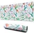 thumbnail image 1 of Beautiful Flower Plants Mouse Pad - Personalized, Premium Textured - Ideal for Wireless Mouse - Washable with Non-Slip Base, 31.5x11.8 Inch, 1 of 7