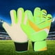 thumbnail image 2 of Guantes de portero de fútbol para niños, mitones ligeros, protección para los dedos, profesionales Verde, 2 of 9