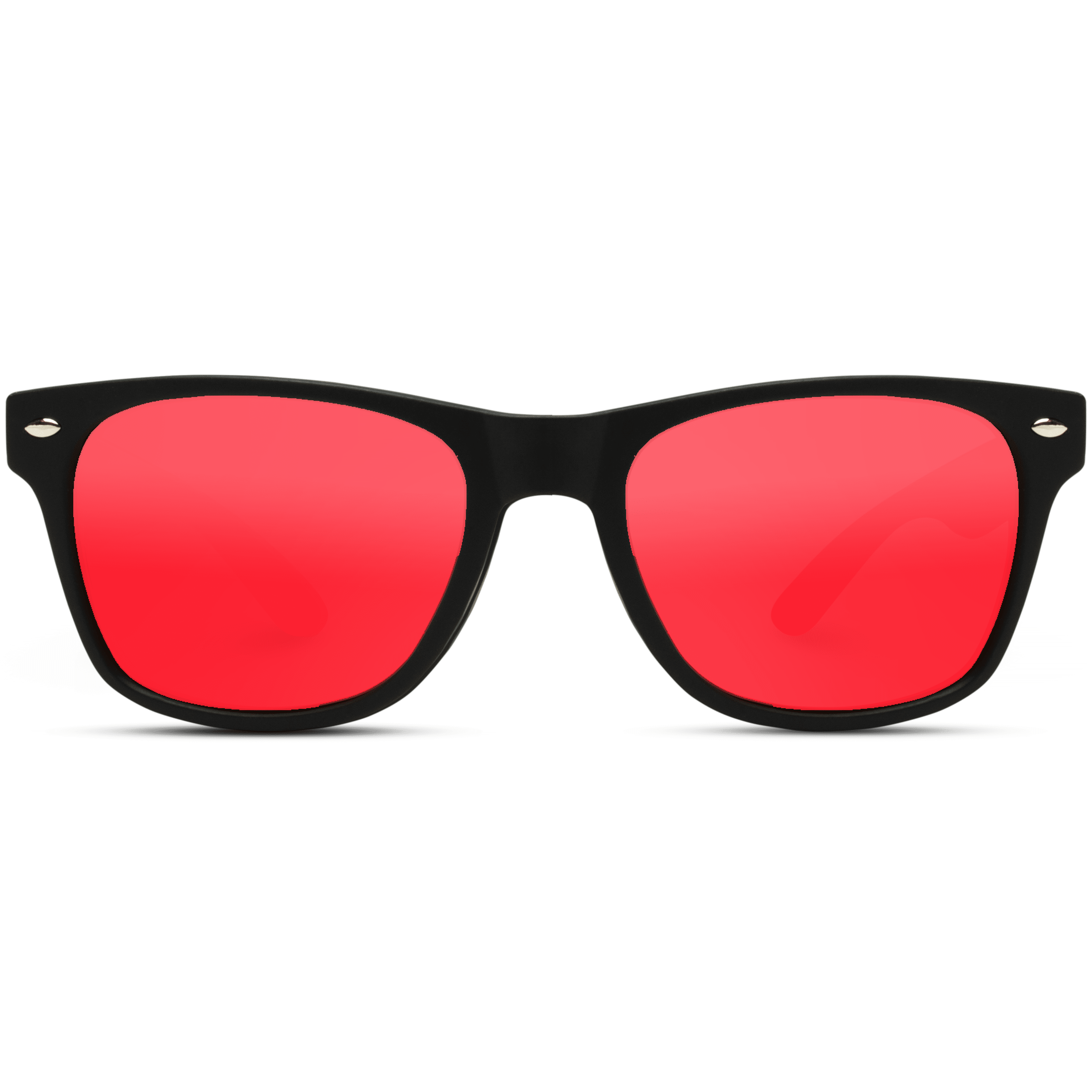 WearMe Pro Polarized Flat Mirrored Reflective Color Lens Large Horn