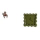 thumbnail image 1 of Adorno de mesa de caballero acrílico, colección de centros de mesa, decoración de escritorio impermeable con base, reloj de pared cuadrado, silencioso, 1 of 8