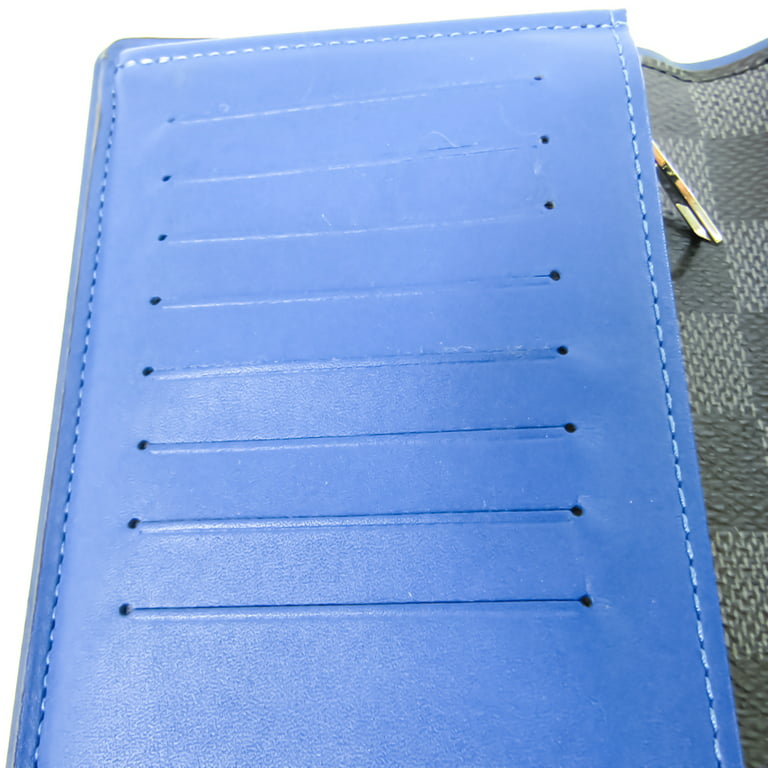 wallet blue louis