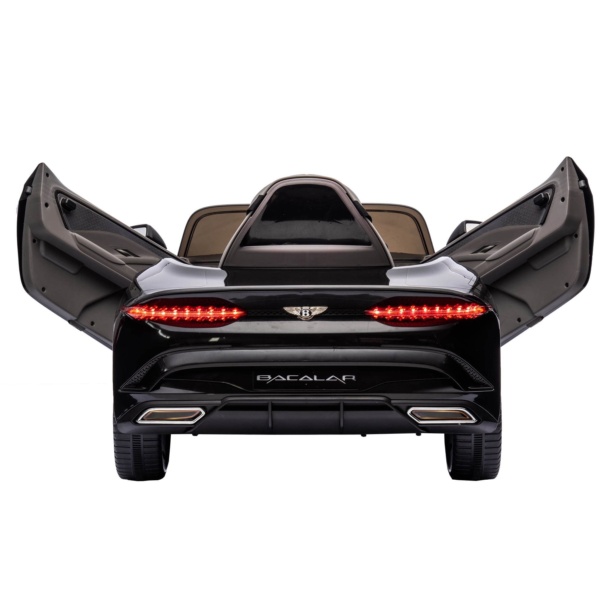 CIPACHO 12 V Licensed Bentley Mulsanne Kids Electric Ride On Cars 4 Wheels Battery Powered Sports Car Toy, Parents Control, Sound System, LED Headlights, Black CIPACHO 12 V Licensed Bentley Mulsanne Kids Electric Ride On Cars 4 Wheels Battery Powered Sports Car Toy, Parents Control, Sound System, LED Headlights, Black
