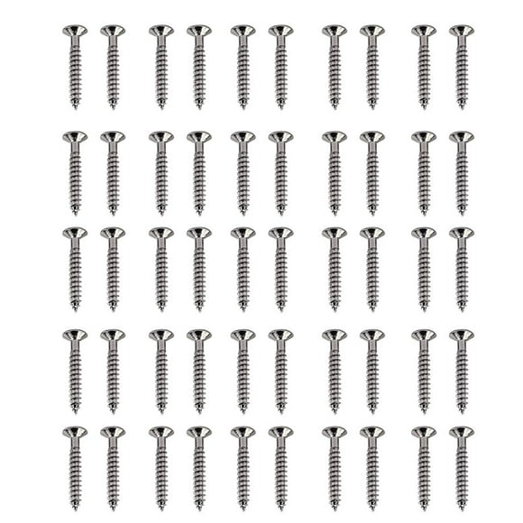 Paquete de 50 Tornillos de puente de guitarra Yuyangstore de Repuesto