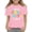 Pink, variant on Grblisyd First Day of School Shirt Girls Boys Letter Print Crew Neck Short Sleeve Tshirt Kids Back to School Graphic Tee Tops