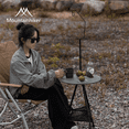 thumbnail image 2 of Mountainhiker-mesa pequeña para acampar al aire libre, soporte de luz portátil, mesa redonda pequeña plegable desmontable, actualización, 2 of 4