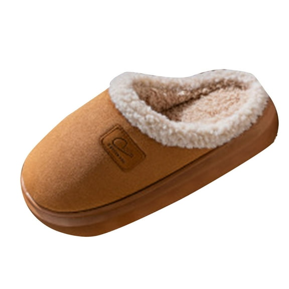 Wensltd Women's Fuzzy Memory Foam Slippers Comfy Winter Soft House Slippers Bedroom Shoes with Warm Plush Lining Indoor Outdoor