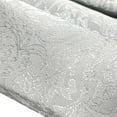 thumbnail image 3 of Honeeladyy Mens Victorian Vest Steampunk Double Breasted Suit Vest Slim Fit Brocade Paisley Floral Waistcoat White L, 3 of 3