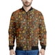 thumbnail image 3 of Chaqueta con cremallera para acampar con dibujos animados para hombres y niños, abrigo con estampado 3D, chaquetas casuales con cremallera para la calle, sudadera tipo bombardero para primavera y otoñ, 3 of 5