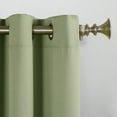 thumbnail image 3 of Sun Zero Arya Room Darkening Grommet Curtain Panel, 40"X84", Sage Green, 40"X84", Sage Green, 3 of 7