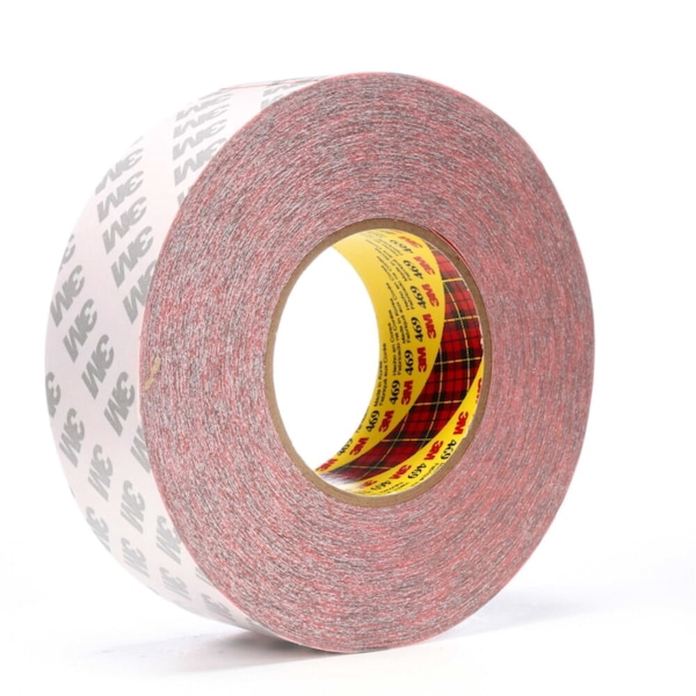 3m Double Sided Film Tape,60 yd L,2" W 469